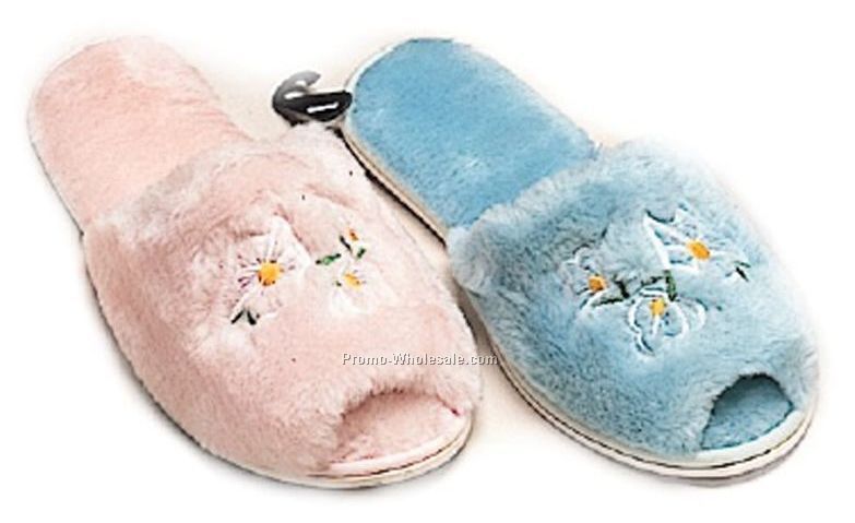 Ladies Flower Slippers (S-xl)