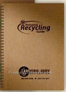 Large Personal Recycling Guide Journal 8-1/2"x11"