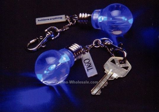 Light Bulb Keychain