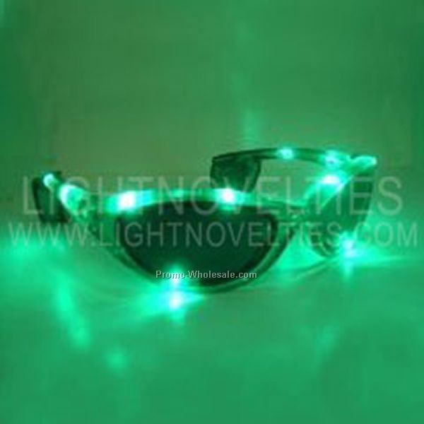 Light Up Glasses (2008) - Jade Green - Adult Size