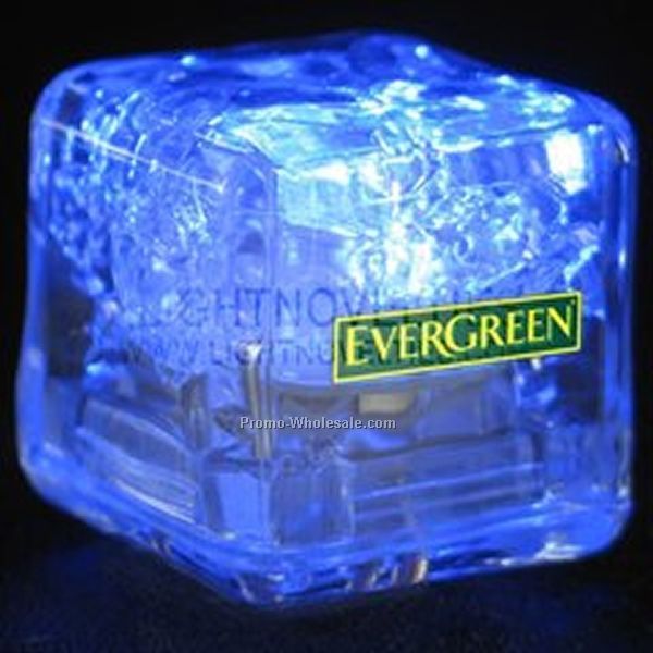 Liquid Activated Light Up Ice Cube (Blue)