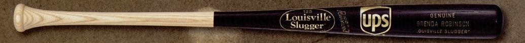 Louisville Slugger Full-size Corporate Wood Bat (1/2 Black/ Gold Imprint)