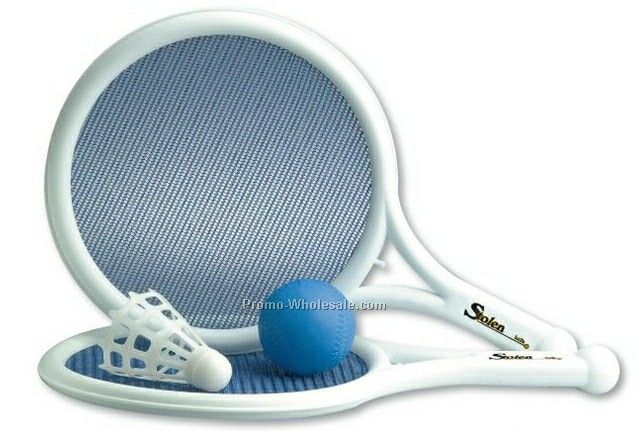 Mesh Paddle Ball & Birdie Game