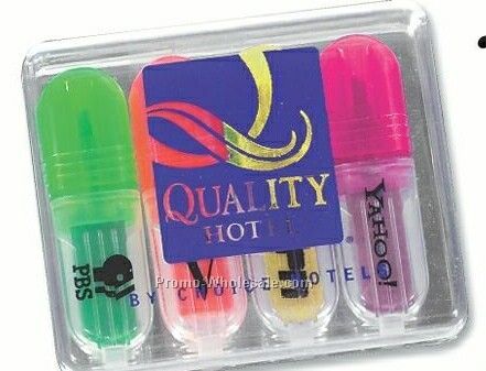 Mini Highlighter 4 Pack