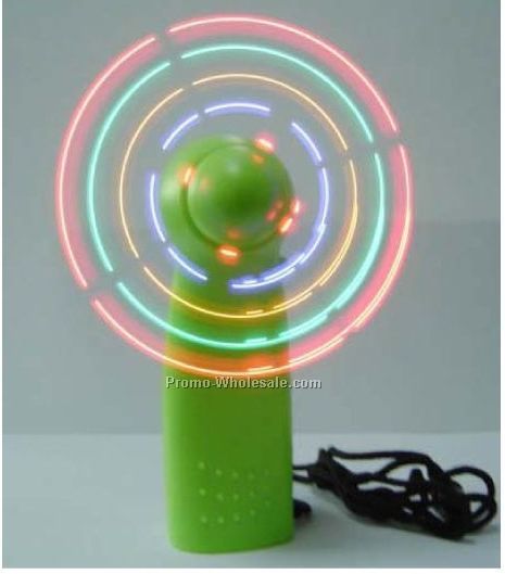 Multi Color LED Fan