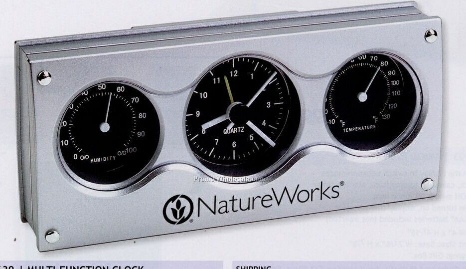 Multi Function Clock (Standard Shipping)