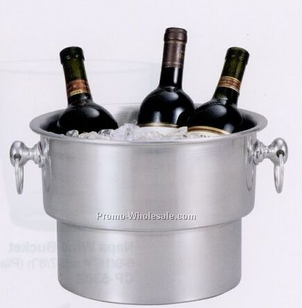 Multi-bottle Aluminum Wine Bucket With 2 Loop Handles