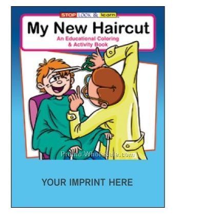 My New Haircut Coloring Book