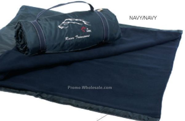 Navy Blue 45"x58" Explorer Water Resistant Blanket