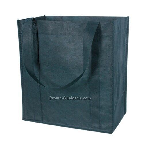 Non Woven Shopper Tote - Forest Green