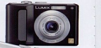 Panasonic Black Lumix 8.1 Megapixel Compact Digital Camera W/ 5x Zoom
