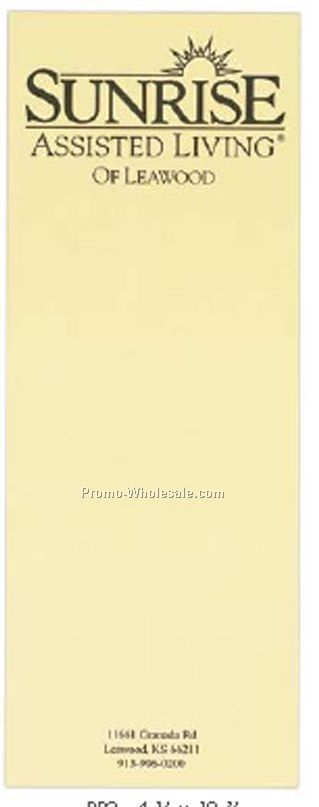 Pastel Scratch Pad W/ Chipboard Back