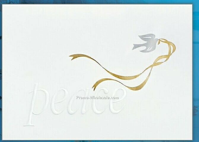 Peace Holiday Greeting Card (After 10/1)