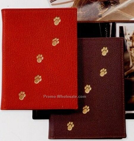 Pet Brag Book W/ Leather Cover