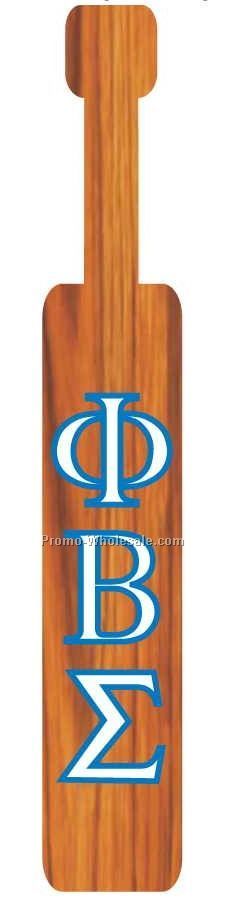 Phi Beta Sigma Fraternity Paddle Bookmark W/ Black Back