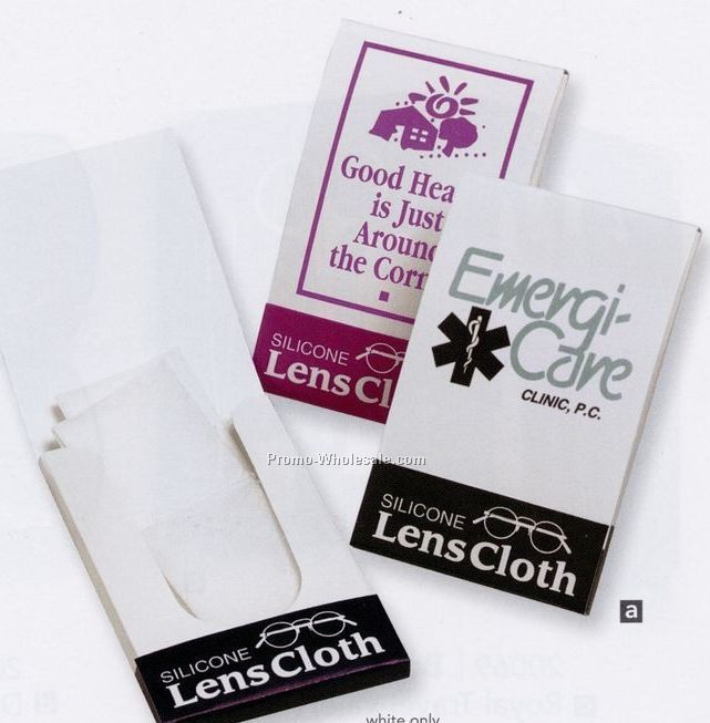Pillowline Silicone Lens Cloth Pocket Pack