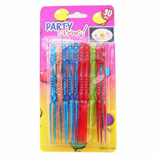 Plastic Party Forks Sticks