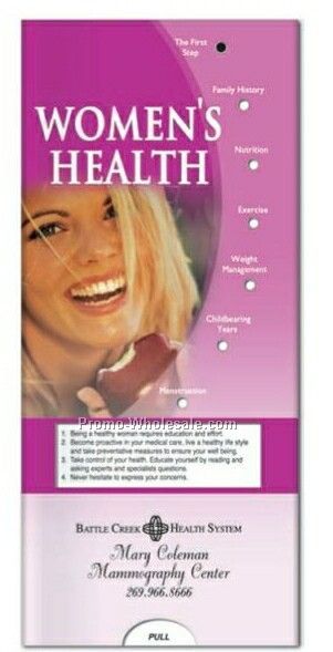 Pocket Slider Chart (Women's Health)
