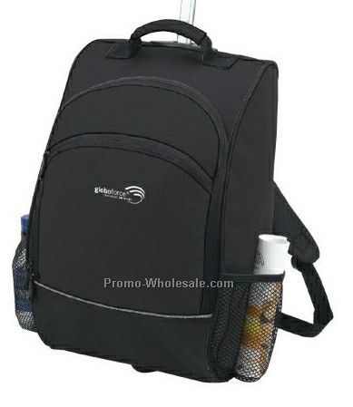 Portable Wheeled Backpack W/Retractable Handle