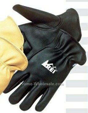 Premium Black Deerskin Driver Glove