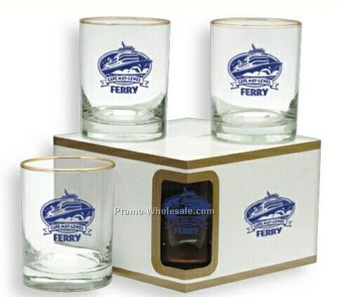 Premium Set Of 4 Double Old Fashion Glasses