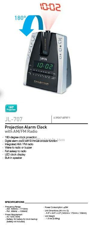Projection Alam Clock Radio