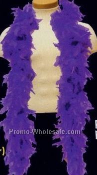 Purple Feather Boa