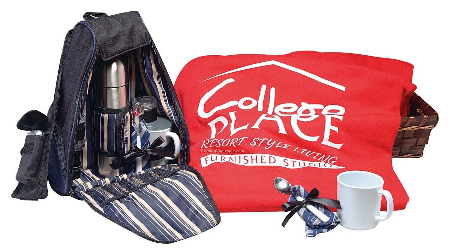 Rcc Koozie Picnic Gift Basket