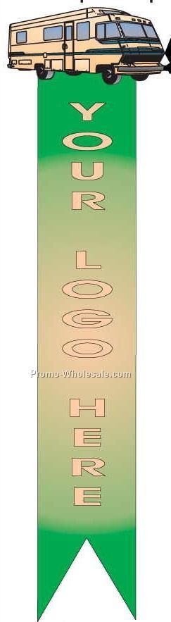 Recreational Vehicle Bookmark W/ Black Back