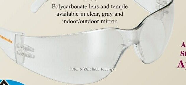Rio Polycarbonate Lens & Temple Safety Glasses