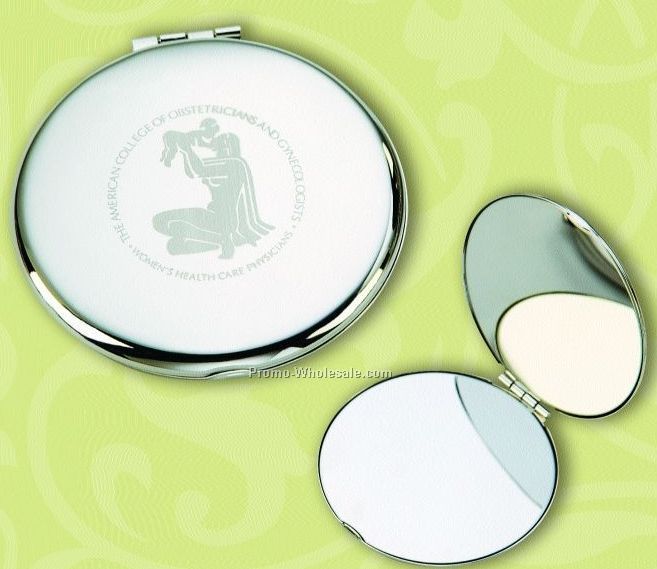 Round Compact Mirror