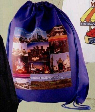 Royal Blue Non Woven Backpack Bag