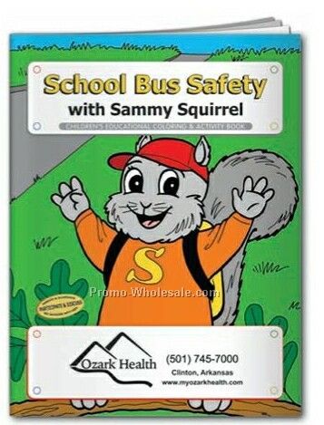 School Bus Safety Coloring Book