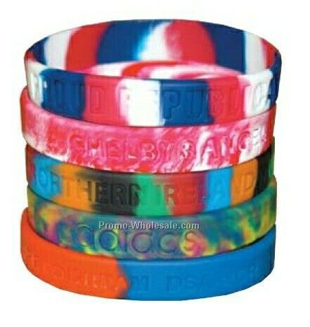 Sili Bands Silicone Wrist Band - Debossed
