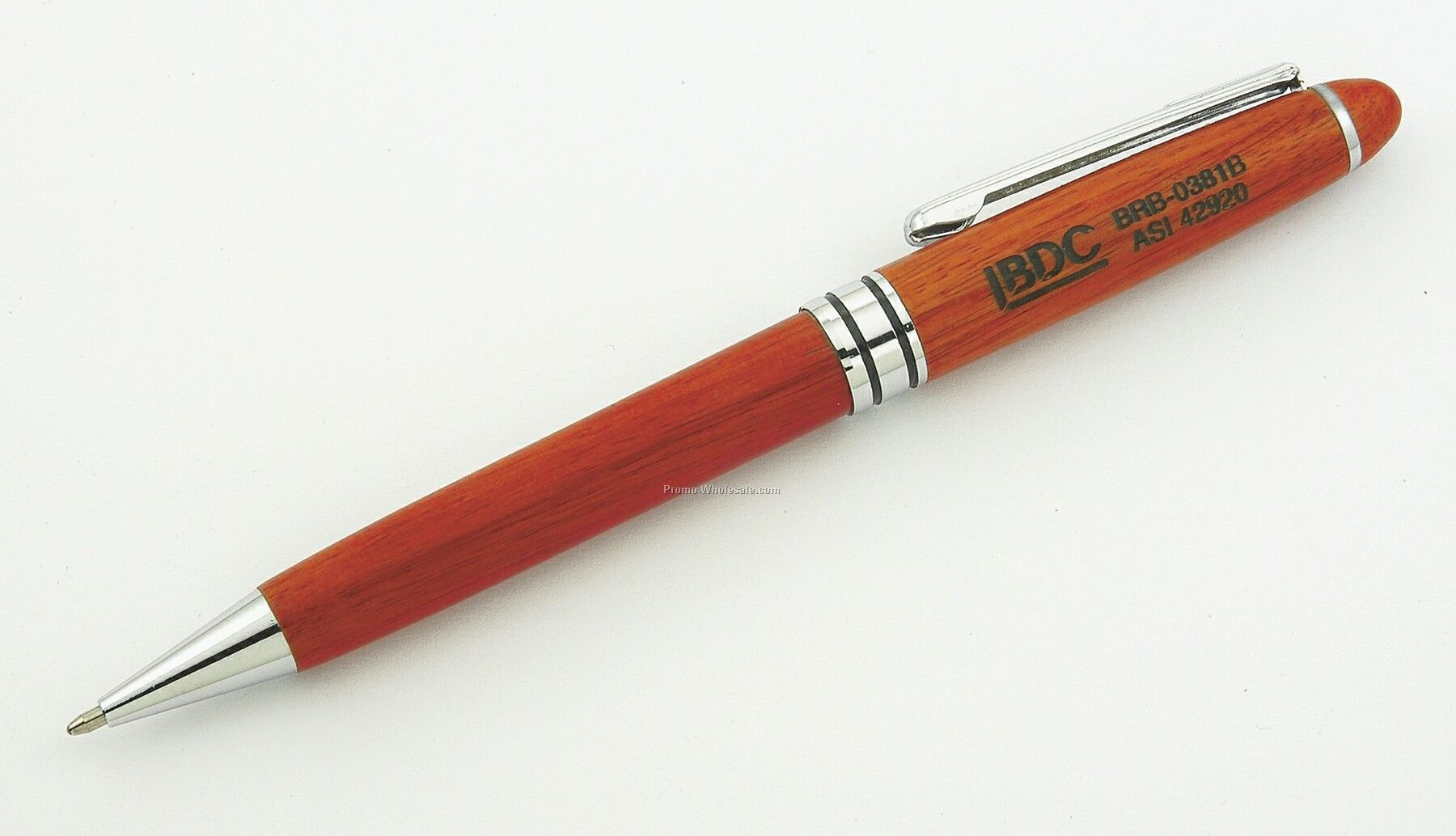 Silver Trim Rosewood Pen