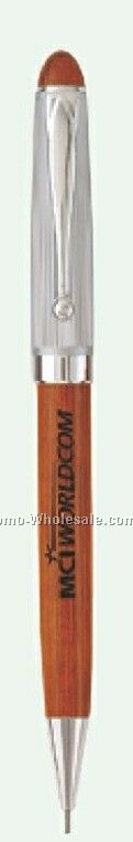 Silverwood Rosewood & 2 Tone Silver Mechanical Pencil