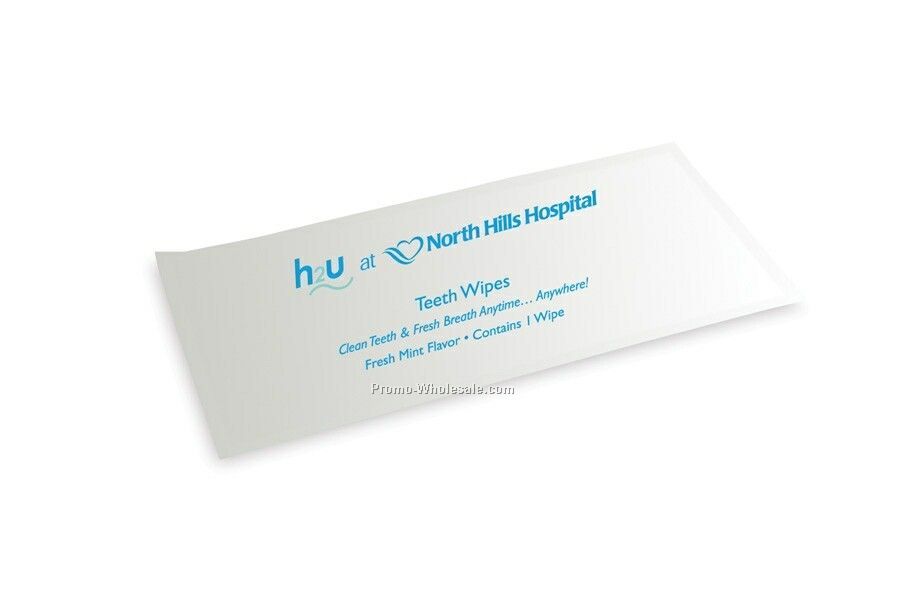 Single Finger Toothbrush Packet