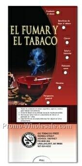 Spanish Pocket Slider Chart (El Fumar Y El Tabaco)