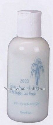 Spf15 Lotion In Clear Bottle - 2-4/5 Oz.