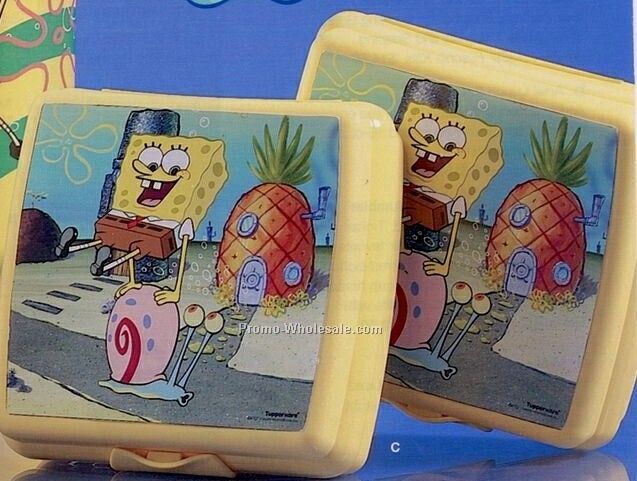 Spongebob Squarepants Sandwich Keeper Set