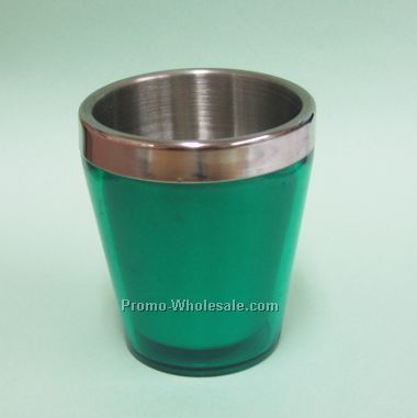 Stainless Steel Shot Cup (Green)
