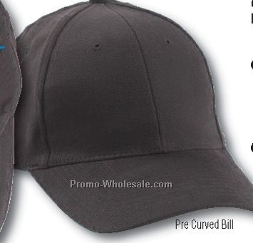 Stretch Flexible Cap With Khaki Crown