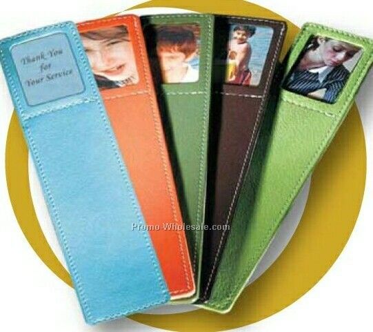Synthetic Leather Photo Bookmark