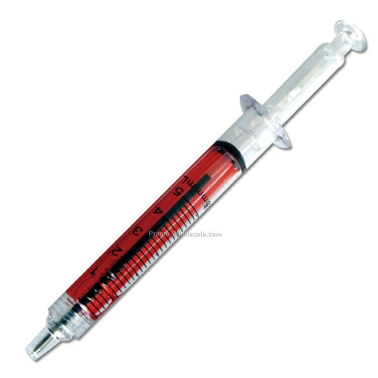 Syringe Pen Red