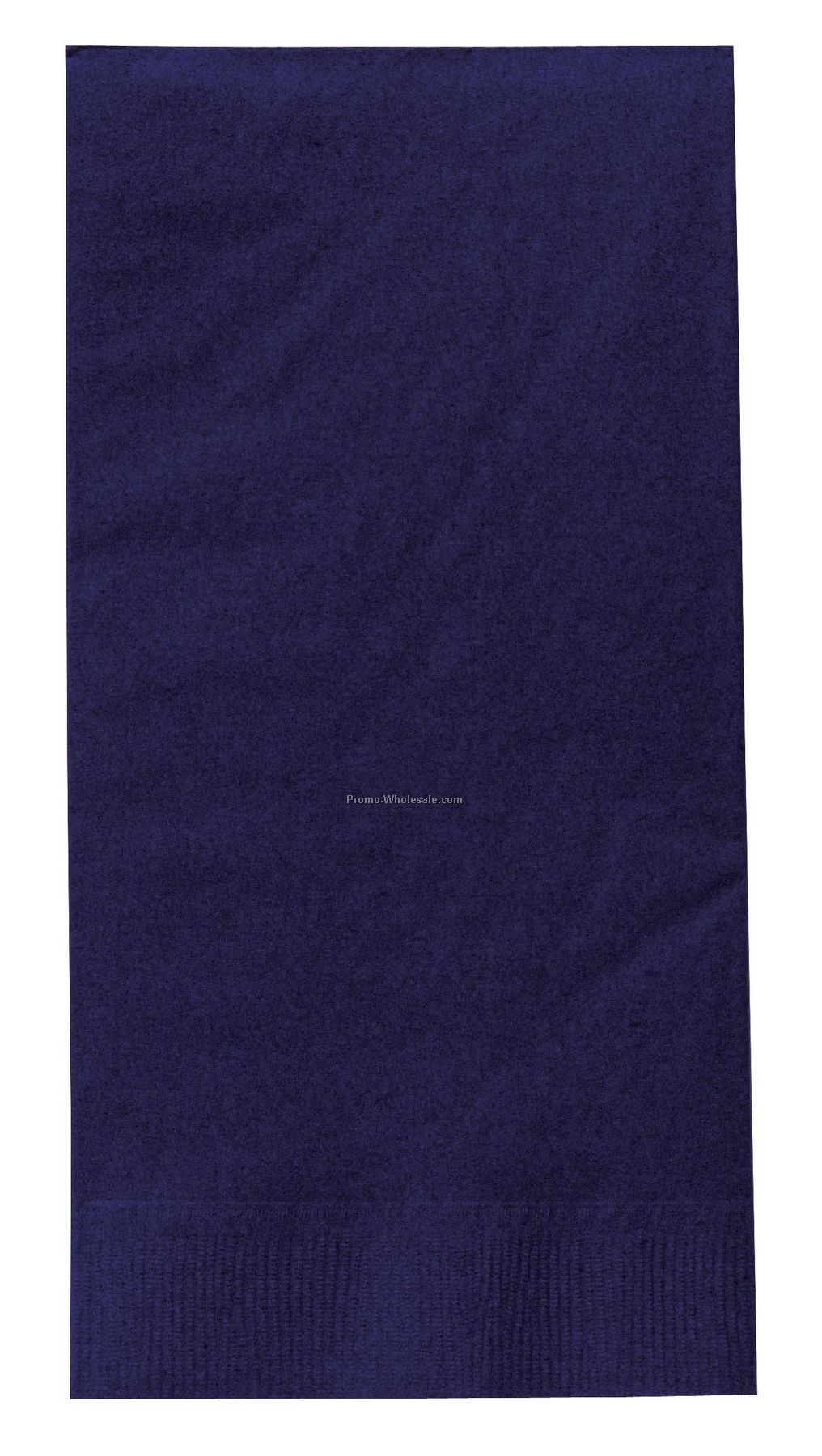 The 500 Line Colorware Navy Blue Dinner Napkins W/ 1/8 Fold