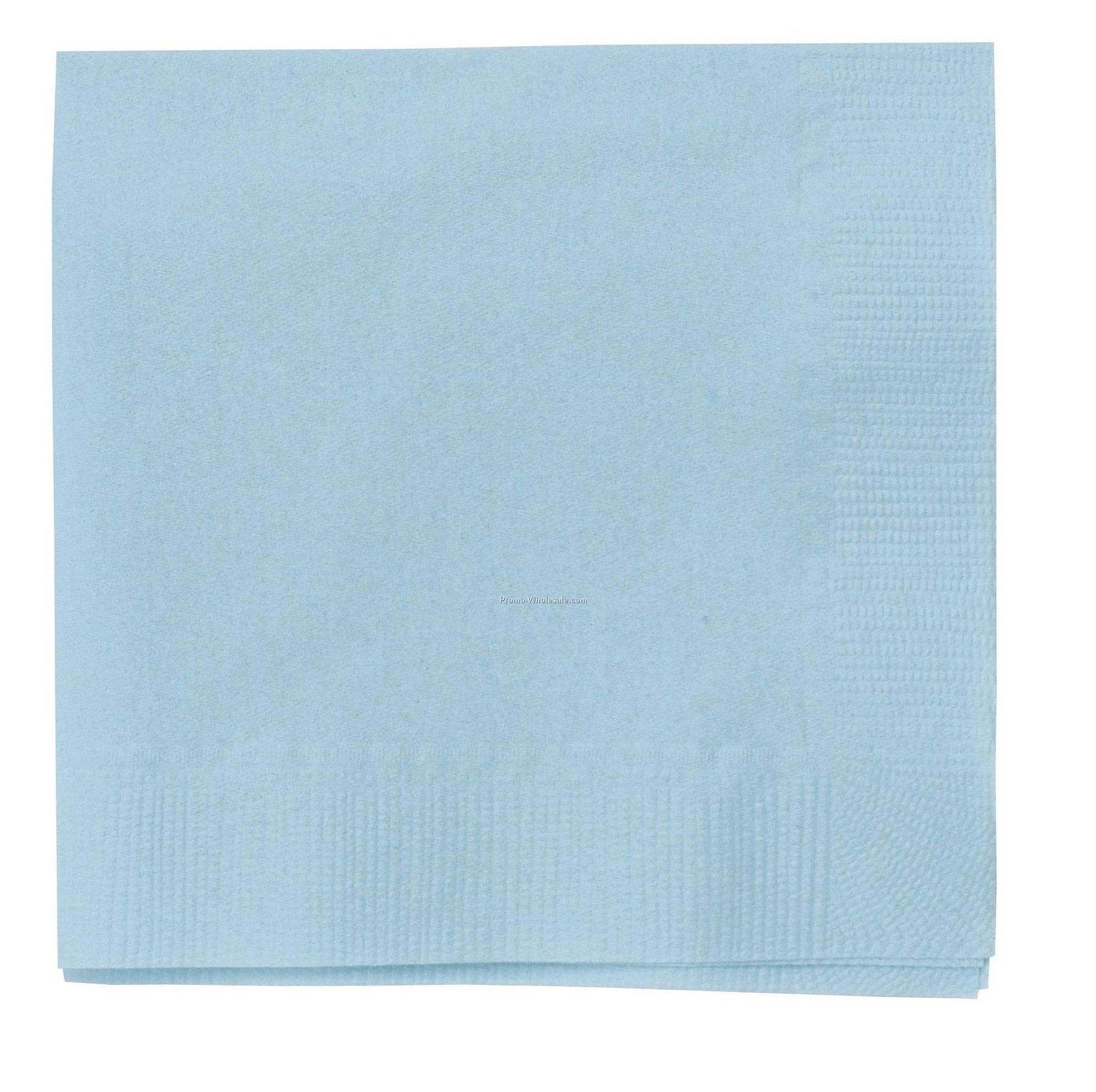 The 500 Line Colorware Pastel Blue Beverage Napkins