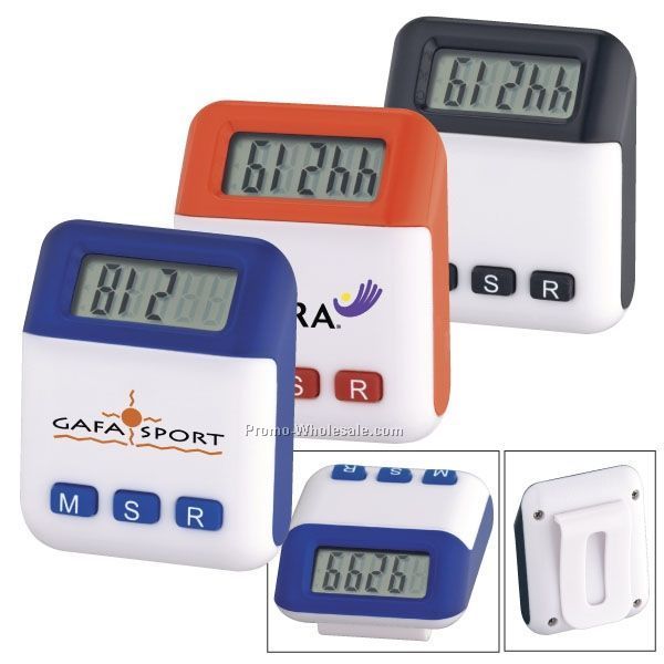 Trainer Pedometer With Large Display