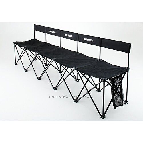 Travelbench Portable Seating With Back Supports - 5 Chairs