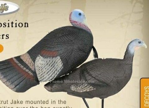 Turkey Decoy - Tru Position Breeders W/ Stake