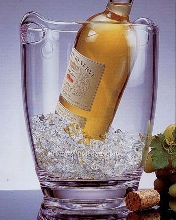 Viva Clear Thick Acrylic Wine Bucket